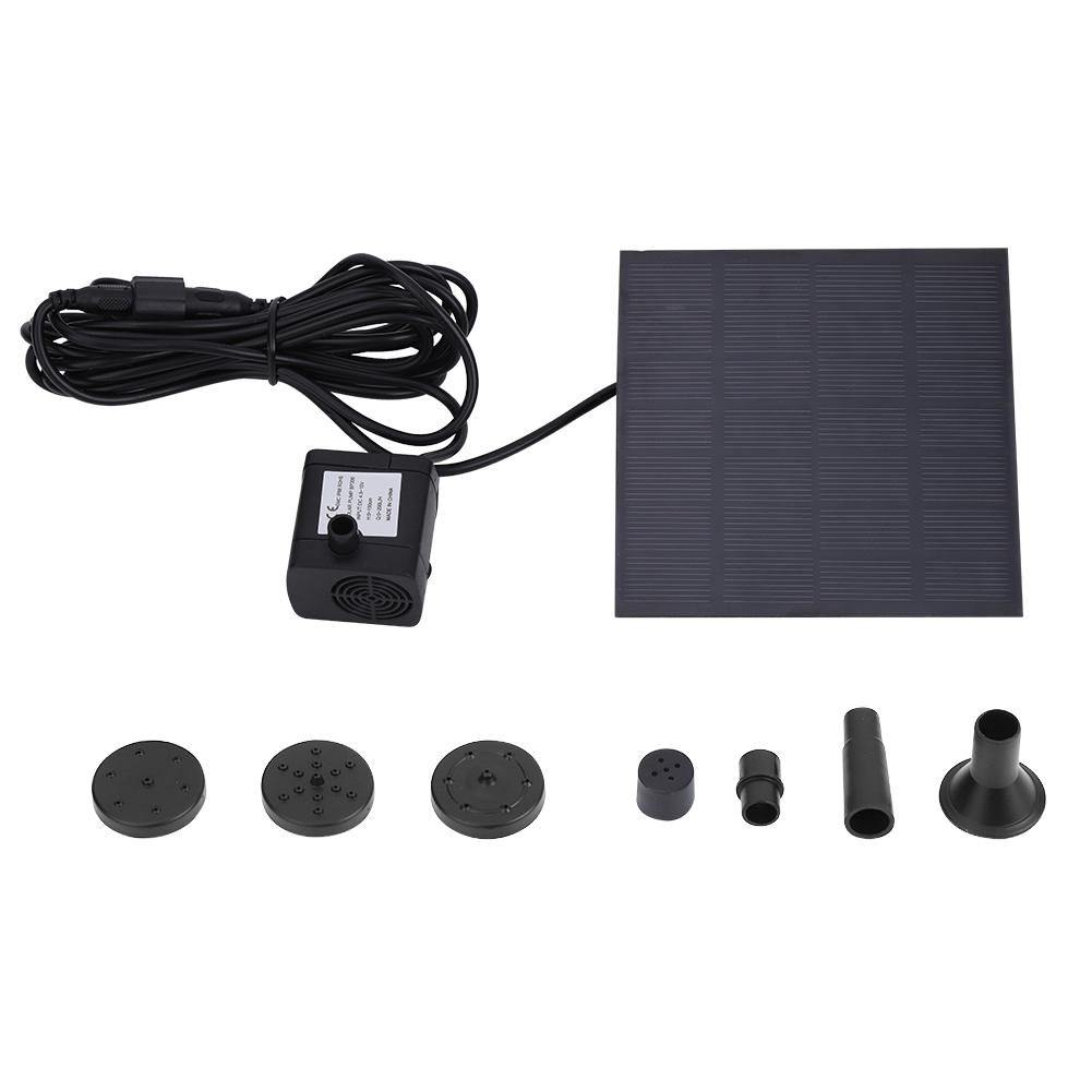 1.4W Miniature BrushLess Aquarium Fountain Pond Solar Submersible