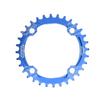 FMFXTR Bike Chainring Bicycle Narrow Wide 104 BCD 32T Round Chainring for Mountain Bike BicycleBlue
