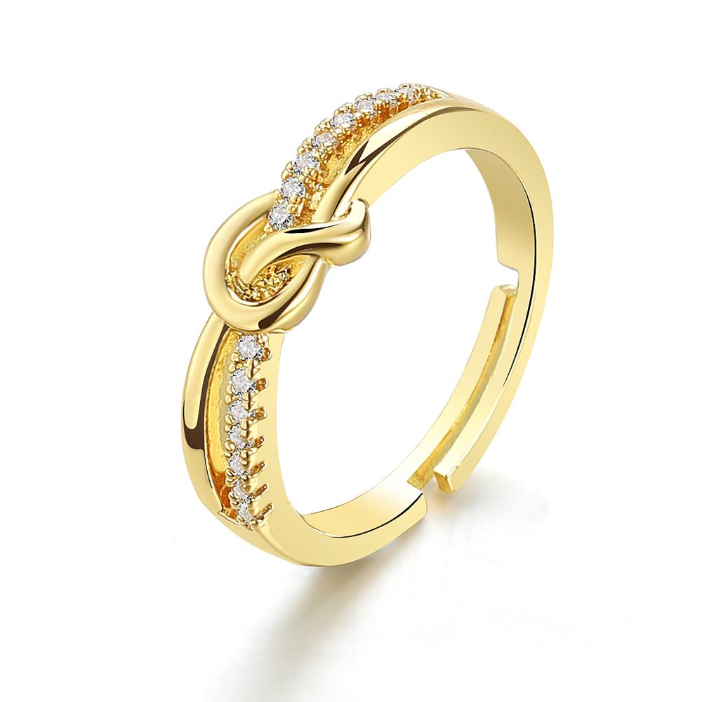 1999 Новая мода для девочек, кольцо для подруги, открытое кольцо, кольцо с гравировкой, кольцо с узлом, изысканные ювелирные изделия, комплект для пары, кольцо