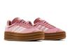 adidas Газель Смелый Песочно-розовый Велюр (Женский)
