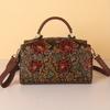 Мягкая женская сумка с крокодиловым узором на одно плечо Boston pillow bag