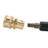 1Set Brass Pressure Washer Quick Connector Anti Tangle Adapter  for Hose and Water Torch Connection