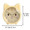 Милые животные в форме будильника с двумя звонками, бесшумные дорожные часы, студенческие настольные часы, детские ночники, прикроватные часы
