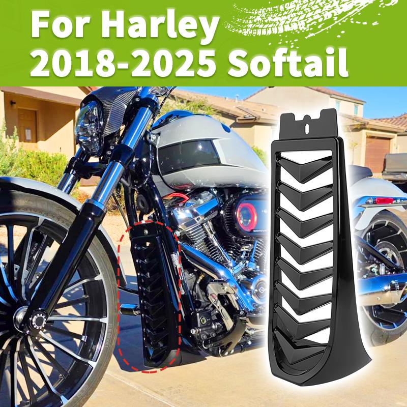 Спойлер-накладка на нижнюю часть мотоцикла, защита рамы радиатора для Harley Softail Breakout Street Bob Fat Bob FXBR 2018-2026