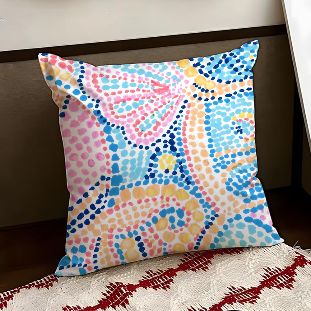 LLilly Decor PPulitzer Cushion Cover Reversible Soft Durable Pillow Cover Home Car MultiScene Use for Daily Comfort