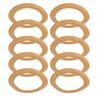 10PCs Rubber Piston Ring Insulated Pump Accessories for 550w Oil‑Free Silent Air Compressor