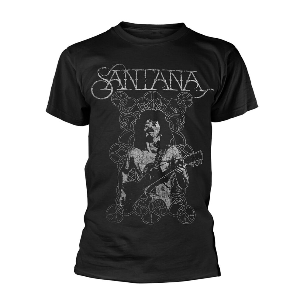 Футболка унисекс Carlos Santana Guitar Havana Moon Oneness