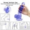 Big Soft Dildo RUNYU Sex Toys Realistic Suction Cup Penis Dick Huge Silicone Dildos For Women