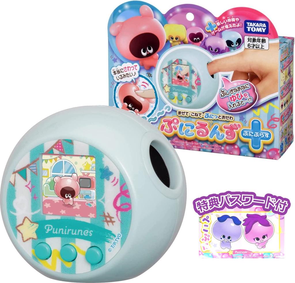 Пароль TAKARA TOMY Puniruns Puni Plus Pastel Mint [включены пекопуни]