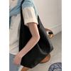 Retro large-capacity underarm commuter bag women's 2025 new simple tote bag fashionable shoulder bag one piece hair