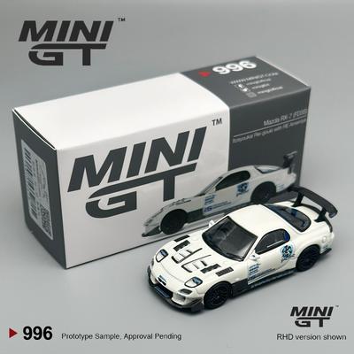 МИНИГТ 1:64 Mazda RX7 FD3S Itosyoukai Rei-gouki с дисками RE Amemiya, модель автомобиля 996