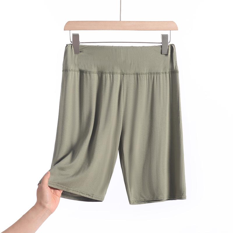 High-Waisted Slimming Women's Summer Shorts - Plus Size, Tight-Fitting, Anti-Exposure, Lightweight Base Layer (5-Minute Pants).