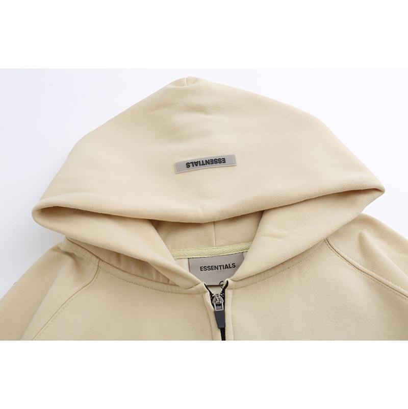 Essentials Zipper Hoodies Sweatshirts Luxury Designer Brand Clothes Harajuku Streetwear Tracksuits Pullover Hoodies for Men Women