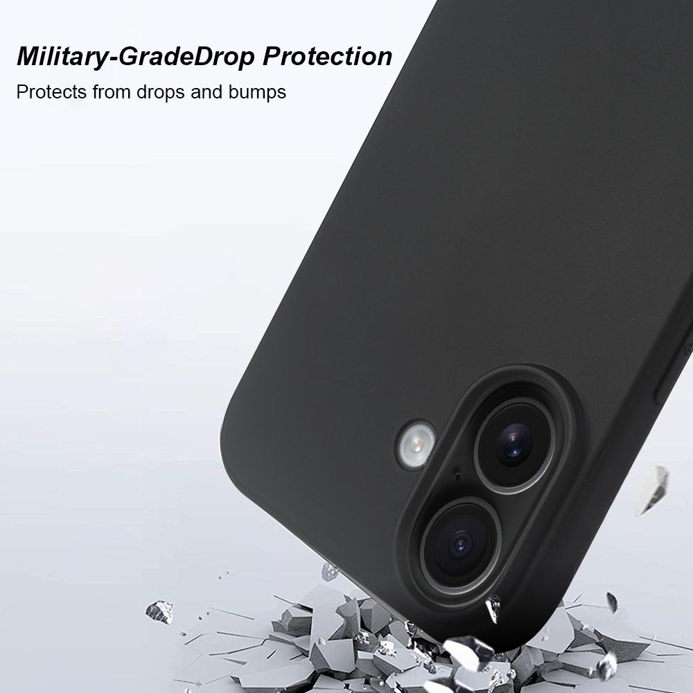For iPhone 16 Plus Case GRS Certified RCS Eco-Friendly Material Single Side Matte Slim Anti Drop Phone Cover