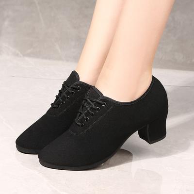 Профессиональная обувь для латиноамериканских танцев женская на среднем и высоком каблуке обувь для танцев дружбы с мягкой подошвой обувь для тренировки тела учителя обувь для бальных танцев