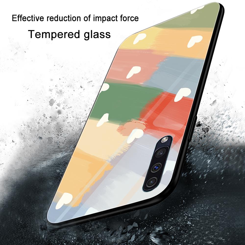 Чехол с сердечком для Samsung Galaxy A71 A72 A70 A73 A53 A13 5g A03 A22 A21s A03 Core A42 A52, защитное стекло, задняя крышка, чехол