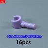 MOC Bricks MOC Bricks 4см Фигурка Часть тела Руки Мини-куклы 983 Собранные Строительные блоки Образовательные Детали Игрушки для детей