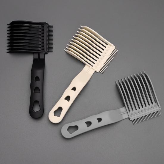 2 шт. парикмахерская расческа для стрижки волос, профессиональная позиционирующая, смешивающая, изогнутая, для домашнего салона, парикмахерская, мужская расческа для стрижки волос