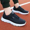 Spring/Autumn Men's Black Deodorant Sneakers Waterproof Men's Shoes Lightweight Soft Sole Men's Running Shoes