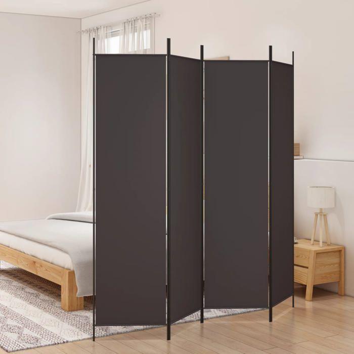 VidaXL Room Divider 4 Panels Folding Room Separator Privacy Screen Partition Decoration Living Room 350183