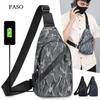 Unisex Chest Bag Simple Storage Bag Lightweight Travel Small Backpack Crossbody Bag Fashion Casual Single Should Bags