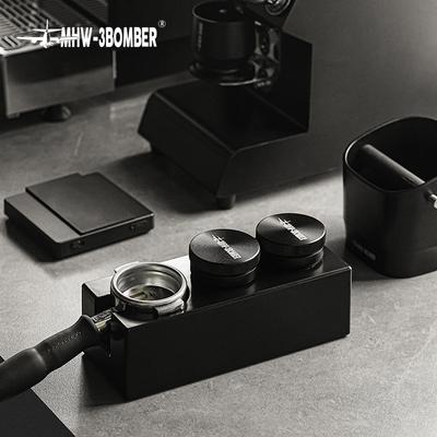 MHW-3BOMBER 51/53/58 мм Темпер и распределитель кофе с ковриком для темперирования Щетка для чистки Набор темперов для эспрессо Аксессуары для домашнего бариста