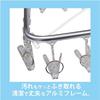 Ohe Polycarbonate Aluminum Corner Hanger, 32 Pinch, Clear, 88556, Size: 38.5cm W x 36cm D x 6cm H