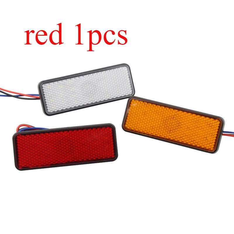 Модифицированные светодиодные задние фонари для мотоциклов Светодиодные отражатели для электромобилей 24 светодиодных стоп-сигнала Боковые фонари для грузовиков