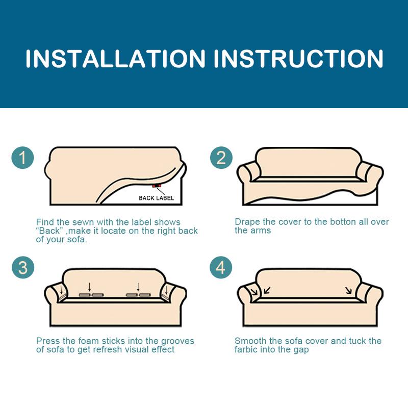 Sofa Seam Sofa Non-slip Cover Throw Pet Protective Cover Waterproof Furniture Sofa