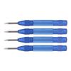 4Pcs Center Punch Automatic High Speed Steel 5in Tool Set Kit for Installation Maintenance Blue
