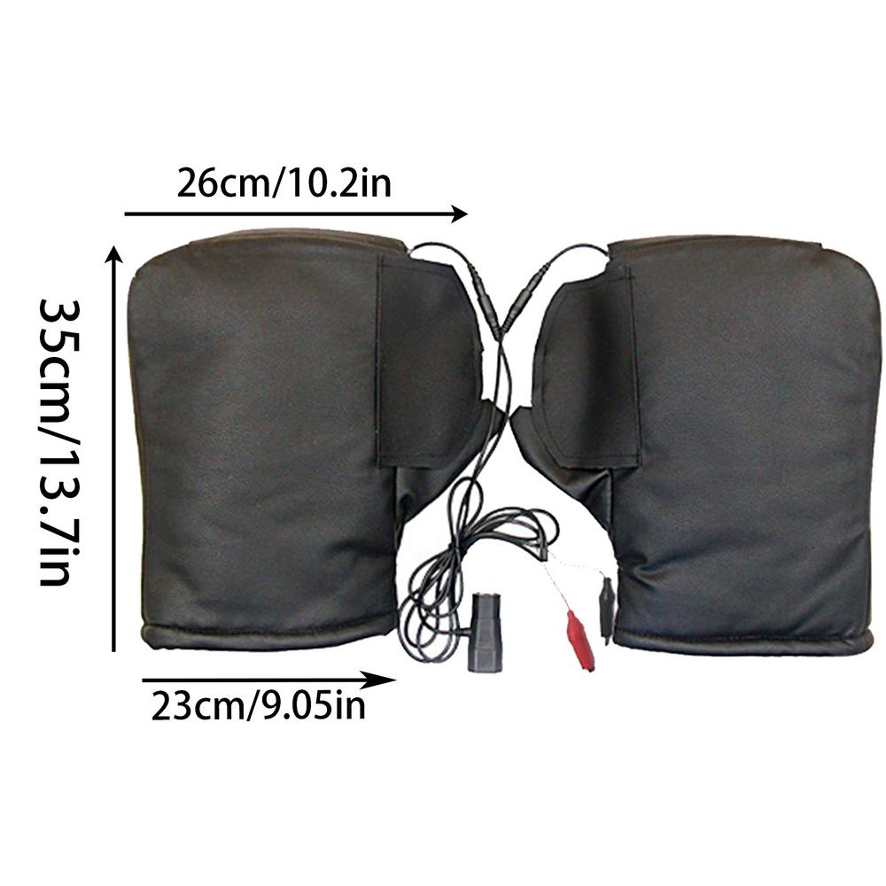 Winter Motorcycle Gloves Handlebar Muffs Waterproof Warm Handle Bar Cover Glove For Motorbikes Scooters Electric Vehicles