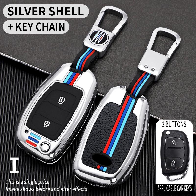 Чехол для ключа Hyundai для ix35, ix25, Mistra, Elantra, Reina, Tucson, сумка для ключа с пряжкой