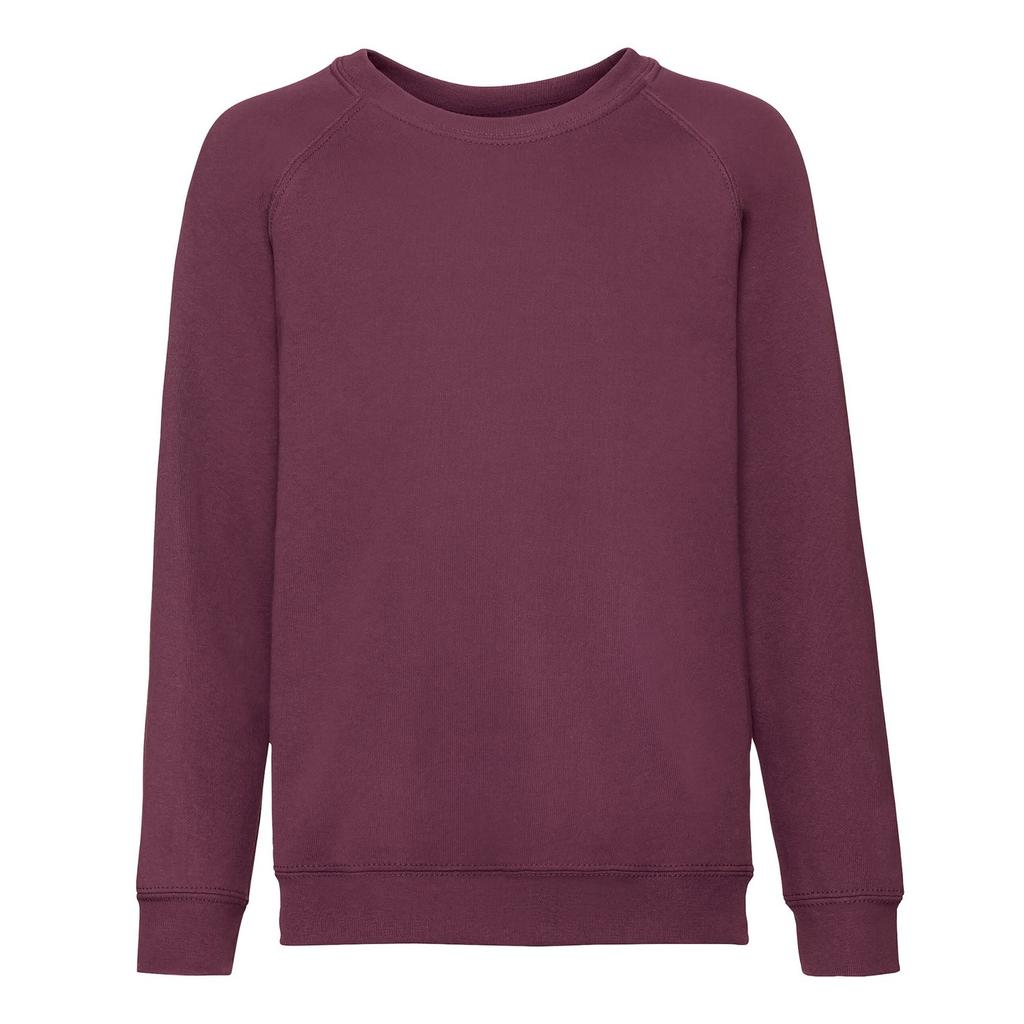 Fruit of the Loom Childrens/Kids Classic Raglan Sweatshirt