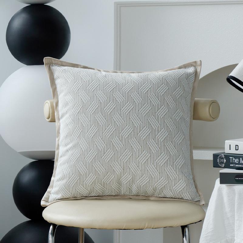 Коричневая подушка, Античный стиль, Наволочка в стиле ретро, Французский стиль, Гостиная, Диван-кровать, Подушка, Подушка для эркерного окна, Подушка для поясницы