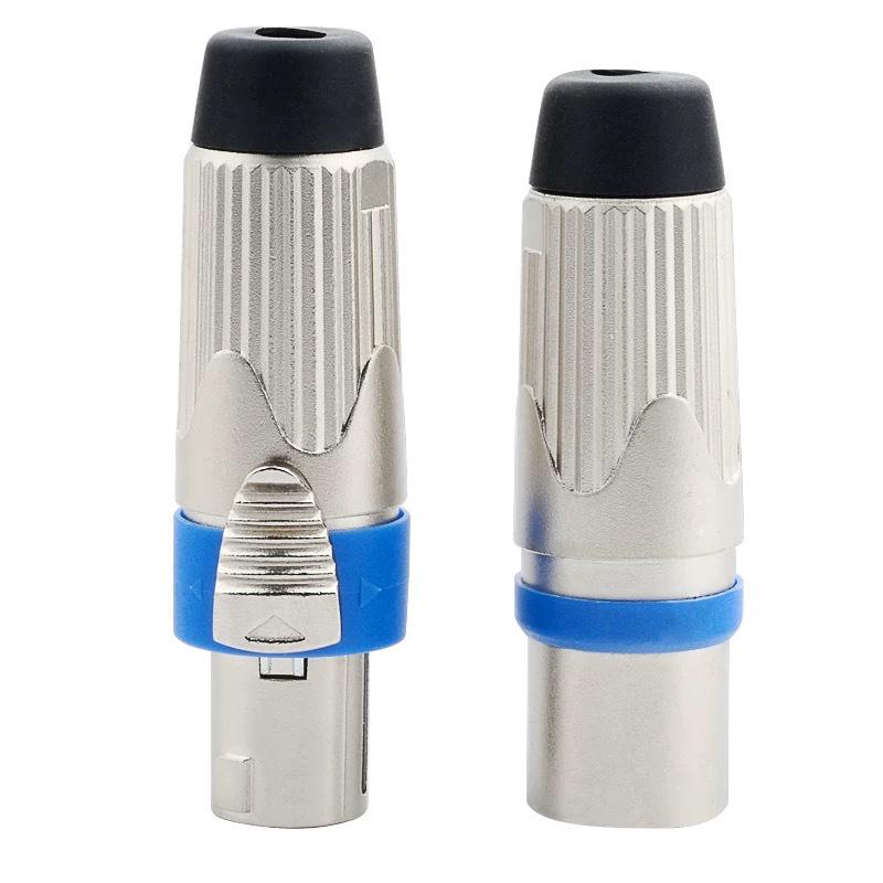 NL4FX 4-контактный Speakon female разъем для мощных сценических акустических систем