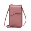 Korean Style Women's Crossbody Mini Phone Bag with Buckle