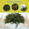 Christmas Norfolk Branches With Lights - Battery Operated Christmas Decoration