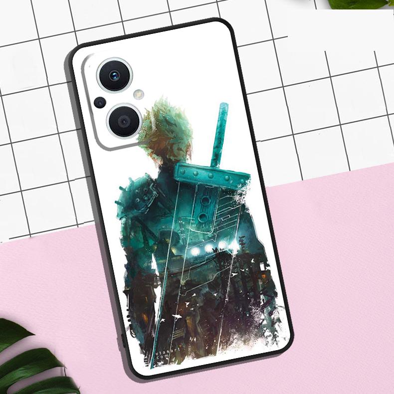 Чехол Final Fantasy для OPPO Reno 13F 12F 11F 8T 7 8 10 11 12 13 Pro OPPO Find X8 X6 Pro X3 X5 Lite