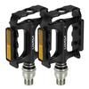 Lixada Bike Pedals MTB Bicycle Cycling Platform Pedal with Extender Adapter
