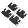 4 Sets Sofa Interlocking Universal Iron 0.5CM Aperture Sectional Couch Bracket for Home Dormitory