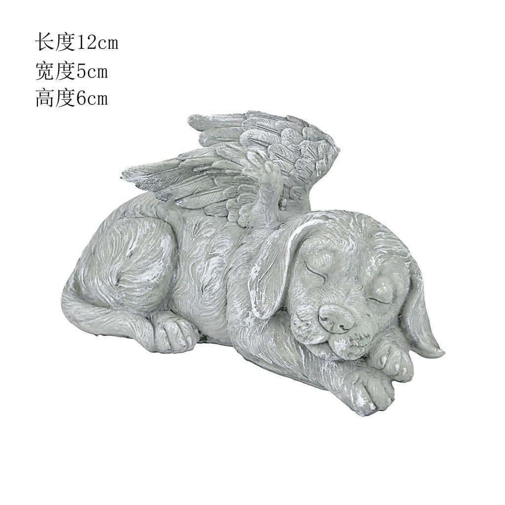 Ангел Кошка и Собака Поделки Смола Поделки Дизайн и Декорация Двора Ангел Кошка и Собака