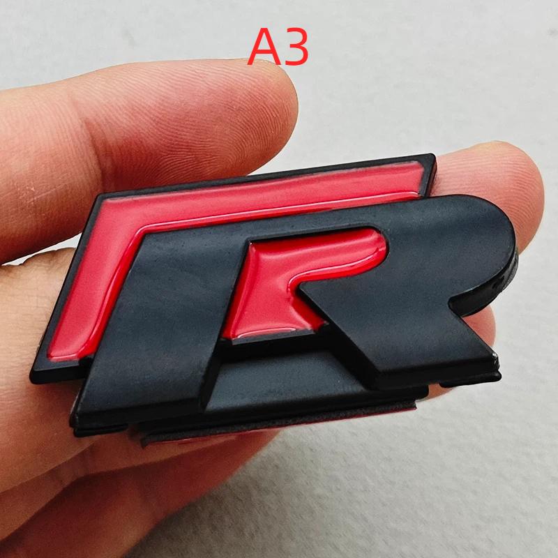 3D Металлический Логотип Автомобиля R RLine Эмблема Значок Наклейка Аксессуары