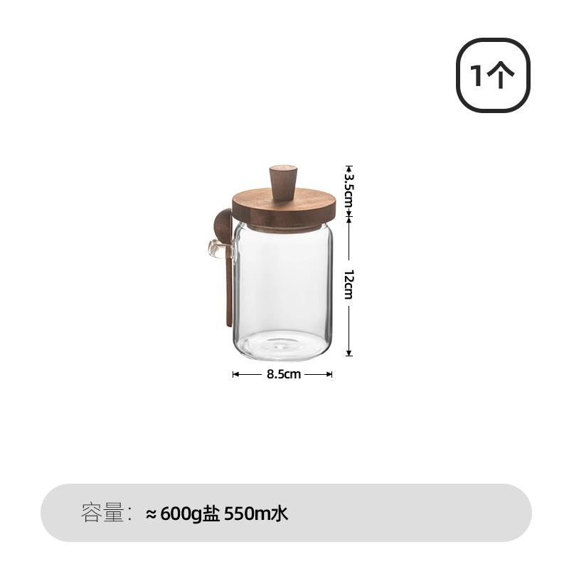 Стеклянная банка Кухонная Пищевая Герметичная Стеклянная банка Банка для хранения кофейного порошка Приправ Банка для меда из акации