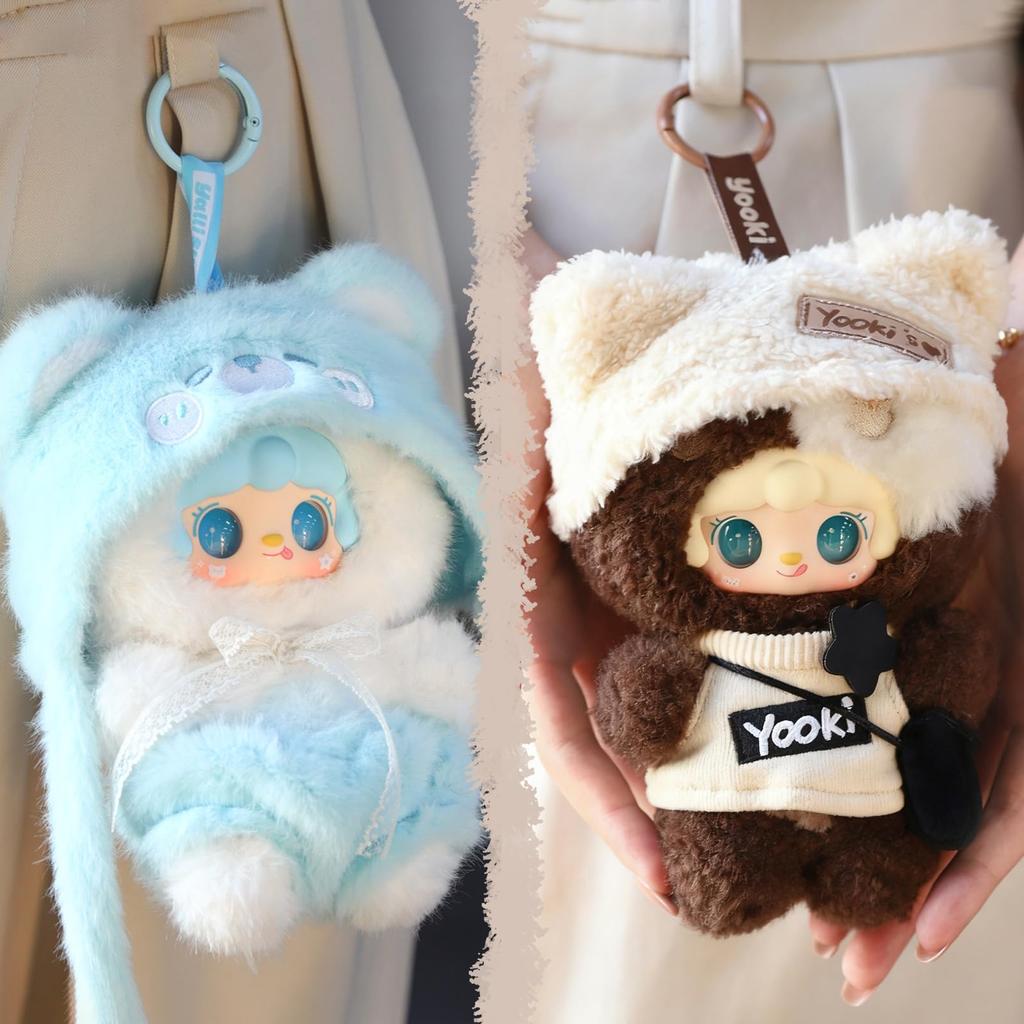 TOP TOY x Yooki Hibernation Series Plush Pendant Gachapon Blind Box Figure Plastic Model Premium Toy Soft Vinyl Birthday Gift Original Character