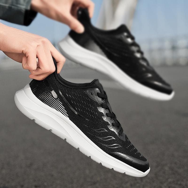 Мода 2025 Новые Синие Мужские Кроссовки для Бега Амортизация Мода Спорт на Открытом Воздухе Беговые Кроссовки Дизайн Классический Большой Размер 39-46 Мужская Обувь