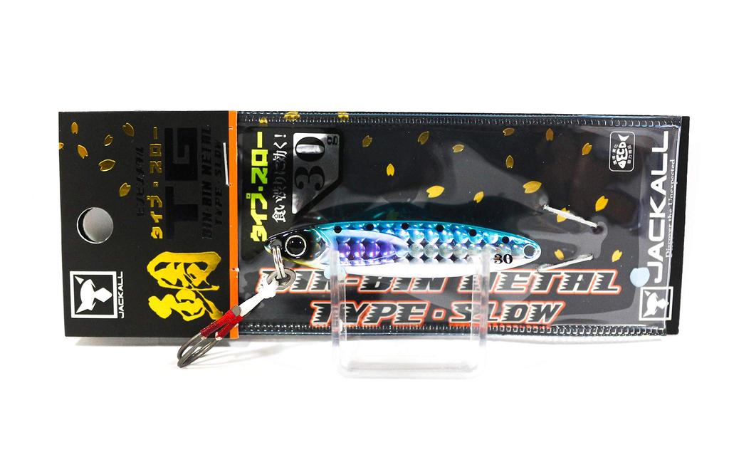JACKALL Metal Jig Binbin Metal TG Type Slow 30g Sardine