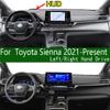 Для Toyota Sienna Electric Накладка на панель приборов Защитная накладка на приборную панель Солнцезащитная теплоизоляционная подкладка Защита от грязи Декоративные элементы