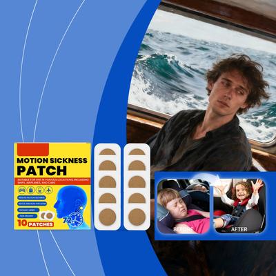 -Пластыри от укачивания для морских путешествий, поездок и путешествий. Мягкие ингредиенты для ежедневных портативных патчей для ухода за ушами.