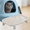 Litter Box Step Cat Ramp Washable Pet Supplies for Kitten Non Slip Portable Footboard Trapper