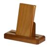 Modern Oak Wood Memorial Book and Memorial Book Stand Set, Stylish, Made In Japan, 3.5 Inches, Light